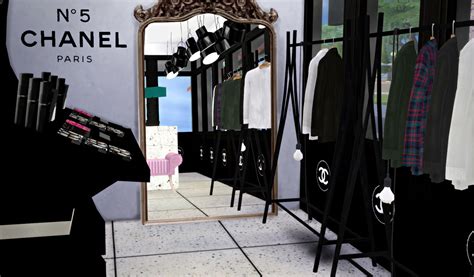 sims 4 chanel store cc